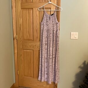 Elegant Snake Print Maxi Dress